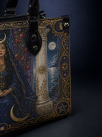 The High Priestess — Arcana Edition Small Leather Handbag