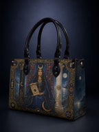 The High Priestess — Arcana Edition Small Leather Handbag